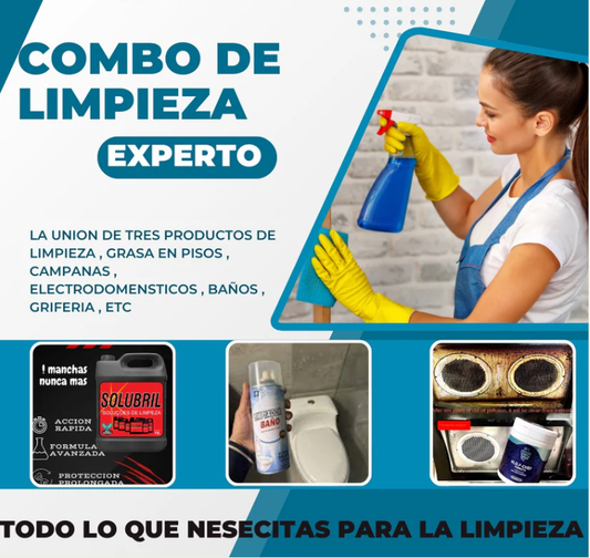 COMBO LIMPIEZA , 3 PODEROS PRODUCTOS